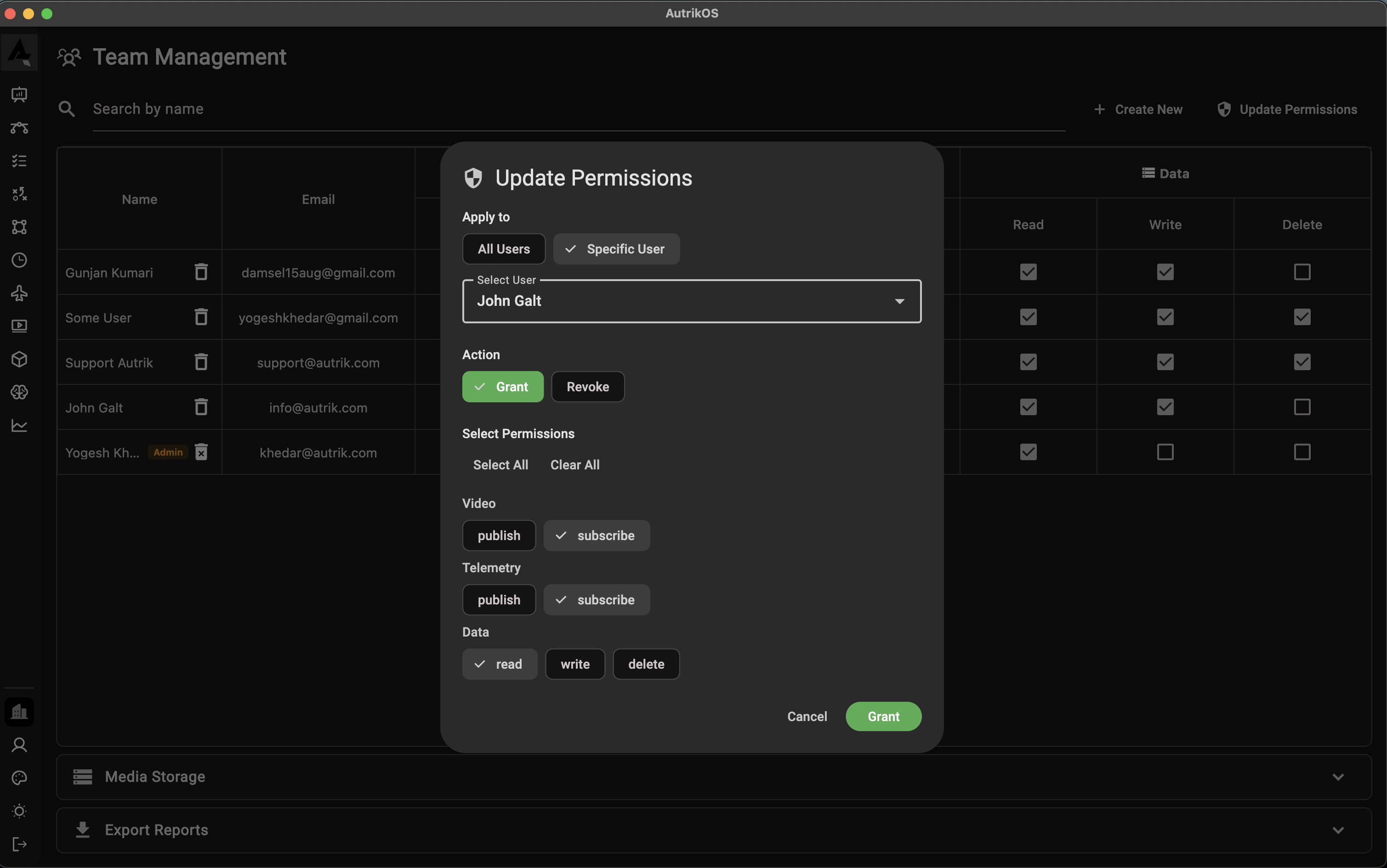 Permission Management